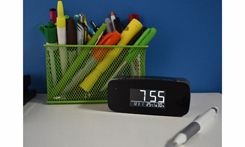 hidden camera alarm clock