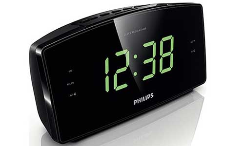 alarm clock with hidden camera