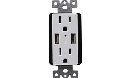 hidden camera wall outlet